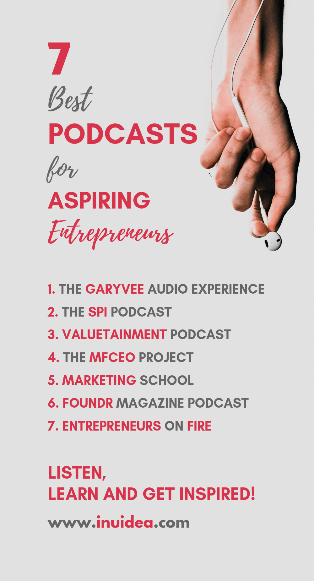 7 Best Podcasts for Aspiring Entrepreneurs - Learn and Get Inspired!