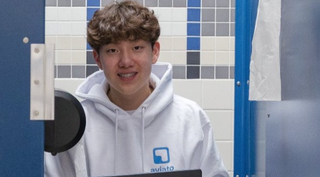 Eric Zhu, the co-founder of Aviato, built the company in the bathroom of his high school and raised $2.3 million at the age of 17