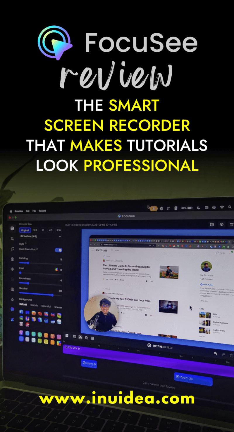 FocuSee Review - The Smart Screen Recorder That Makes Tutorials Look ...