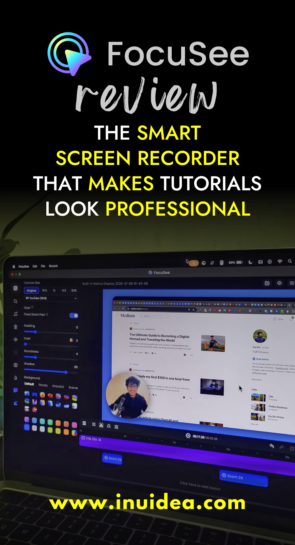 FocuSee Review - The Smart Screen Recorder That Makes Tutorials Look Professional