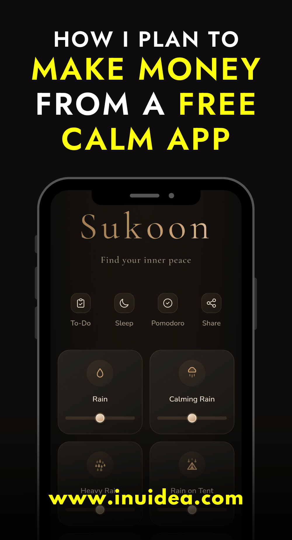How I Plan to Make Money From a Free Calm Productivity App