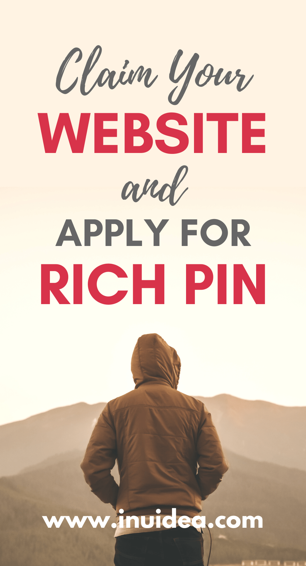 How to Claim Your Website and Apply for Rich Pin on Pinterest