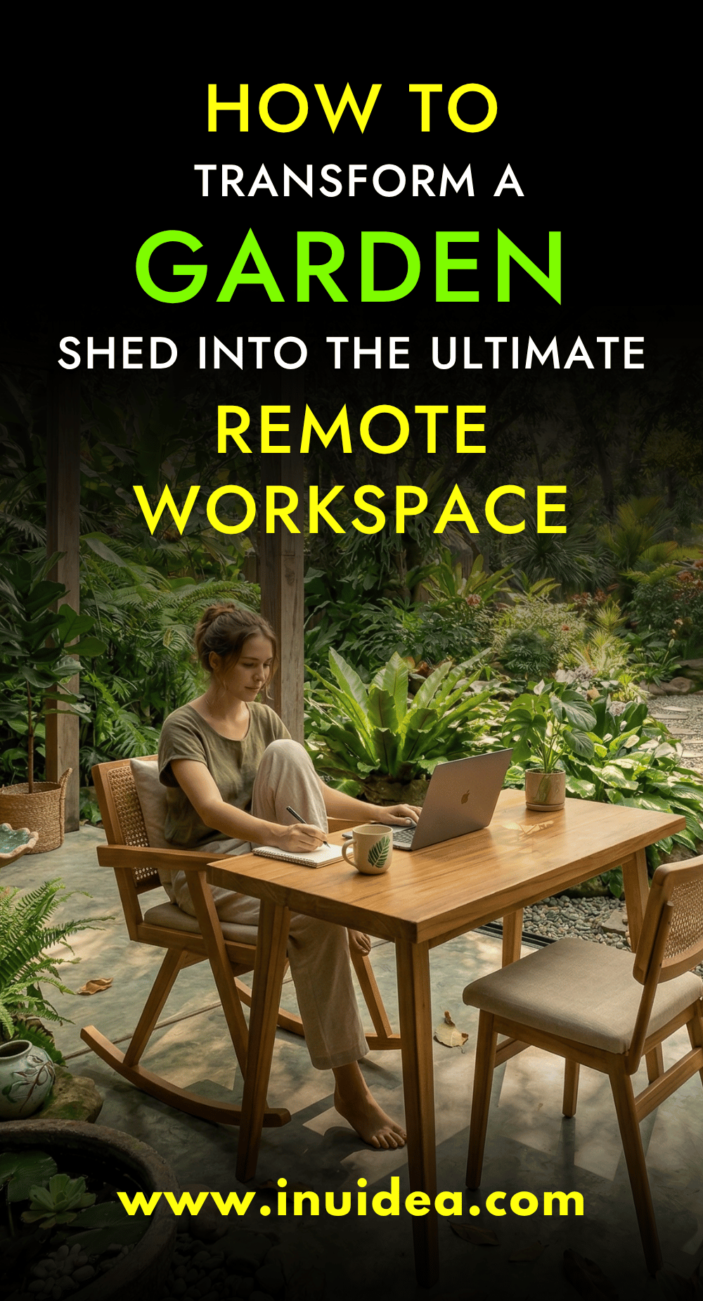 How to Transform a Garden Shed Into the Ultimate Remote Workspace